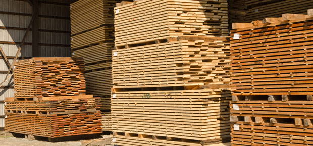 Kiln-dried Appalachian Hardwoods